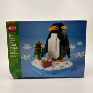 LEGO 40498 Christmas Penguin – 244 pcs – New (Box Damaged)
